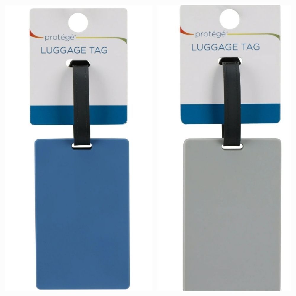 Protégé Solid Luggage Tag Set